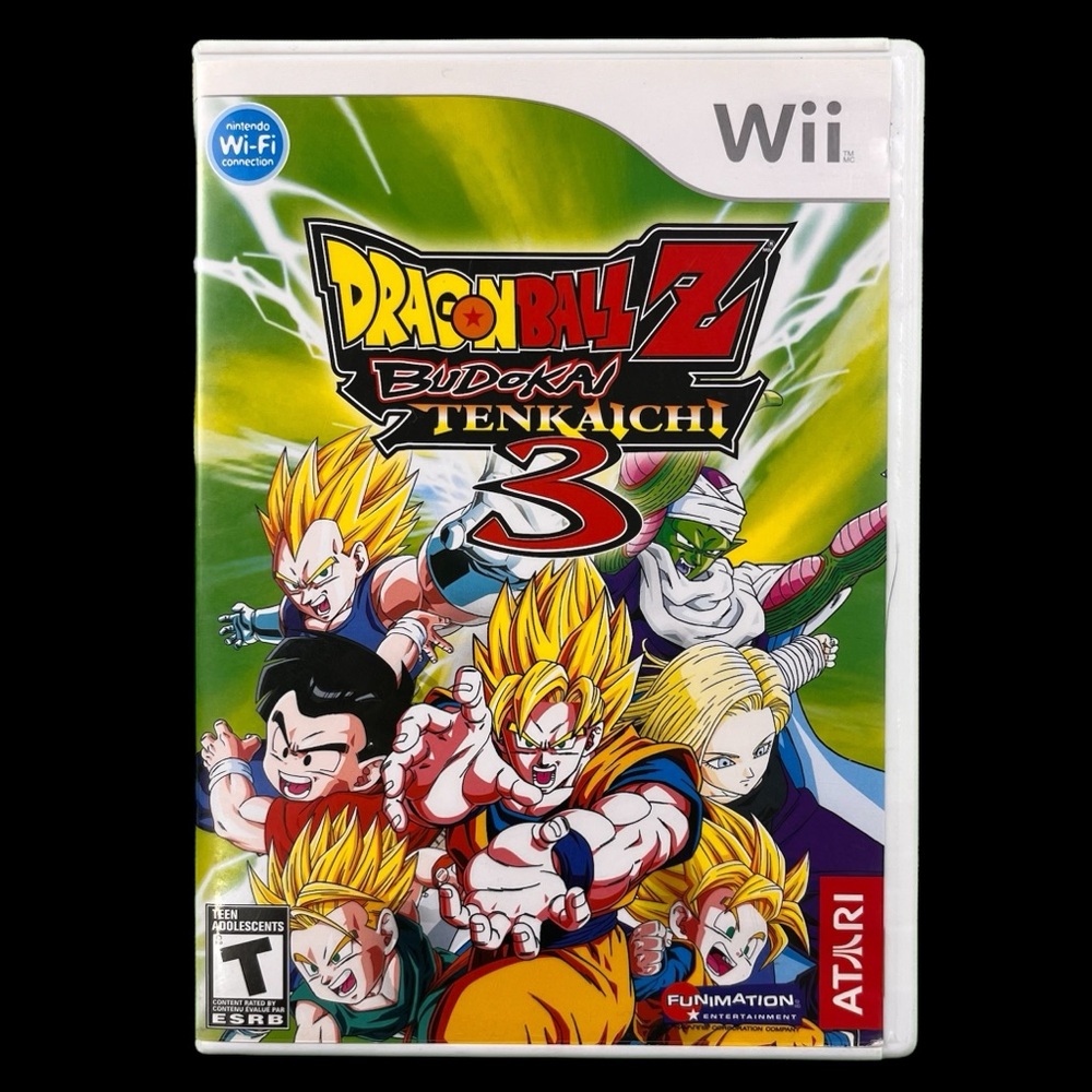 Dragon Ball Z: Budokai Tenkaichi 3 (Nintendo Wii, 2007) CIB